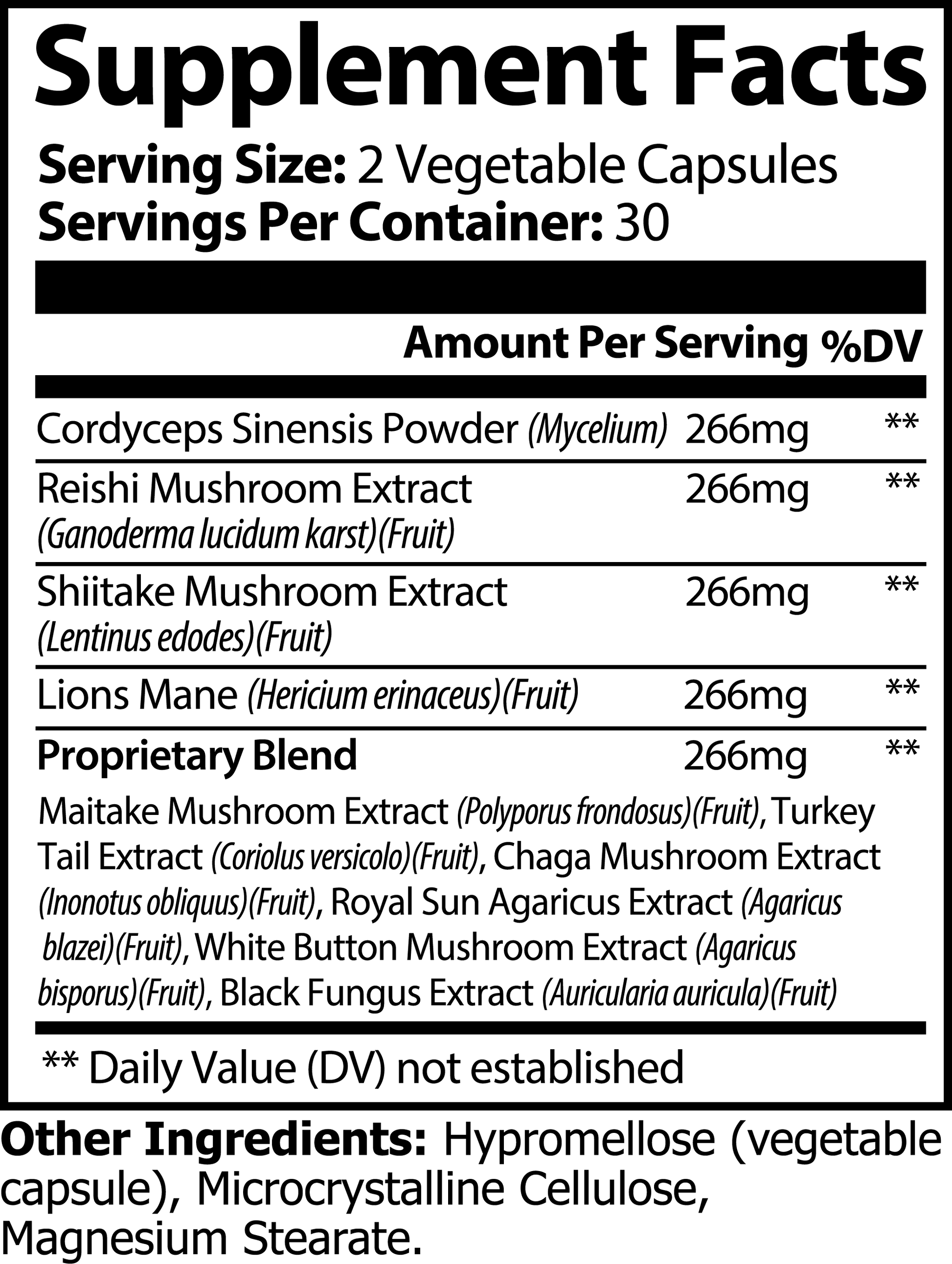 SuperShroom 10X Complex Brain & Body