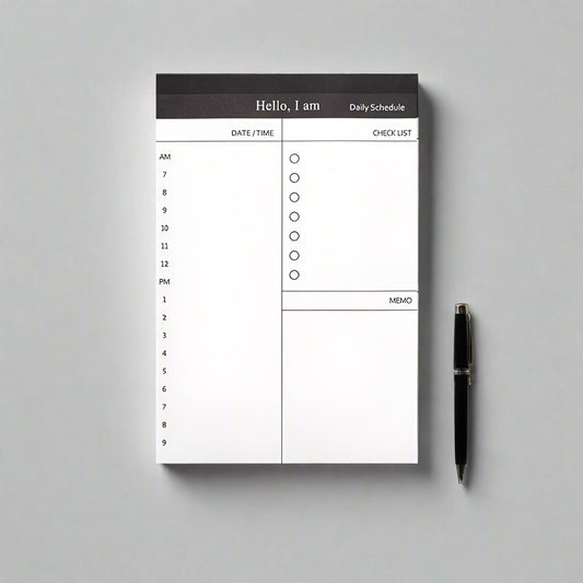 Daily Planner Pad